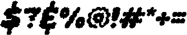 Colence Pixel Regular otf (400) Font OTHER CHARS
