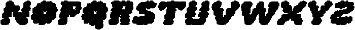 Colence Pixel Regular otf (400) Font UPPERCASE