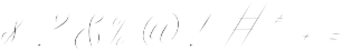 Colesberg Script Inline Regular otf (400) Font OTHER CHARS
