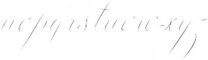 Colesberg Script Inline Regular otf (400) Font LOWERCASE