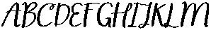 Colette SS Oblique otf (400) Font UPPERCASE
