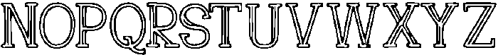 Coli ttf (400) Font UPPERCASE