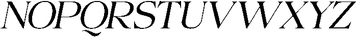 Colitez Serif Light Italic otf (300) Font UPPERCASE