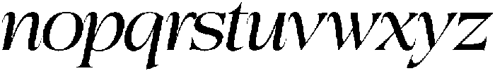 Colitez Serif Light Italic otf (300) Font LOWERCASE