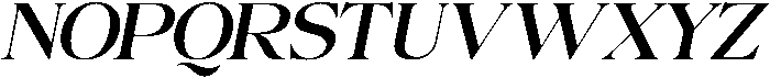 Colitez Serif Medium Italic otf (500) Font UPPERCASE