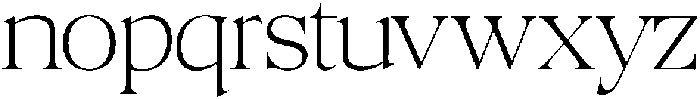Colitez Serif Thin Variable ttf (100) Font LOWERCASE