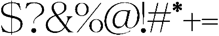 Colitez Serif Thin otf (100) Font OTHER CHARS