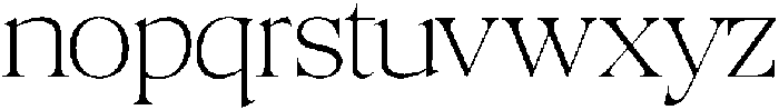Colitez Serif Thin otf (100) Font LOWERCASE
