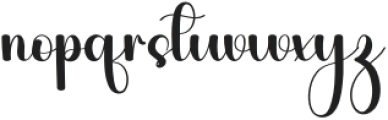 Collage Style Regular otf (400) Font LOWERCASE