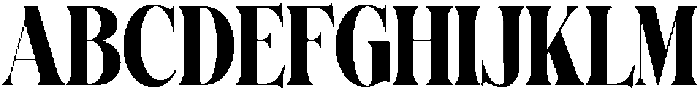 Collapse Regular otf (400) Font UPPERCASE