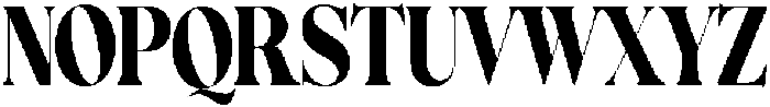 Collapse Regular otf (400) Font UPPERCASE