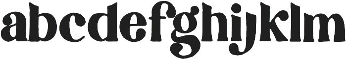 Collective Regular otf (400) Font LOWERCASE
