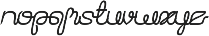 Collective Soul Italic otf (400) Font LOWERCASE