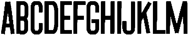 College Regular otf (400) Font UPPERCASE