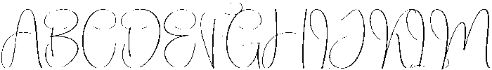 College Retro Regular otf (400) Font UPPERCASE