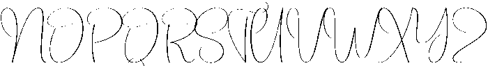 College Retro Regular otf (400) Font UPPERCASE
