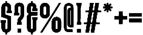 Collegiate Regular otf (400) Font OTHER CHARS
