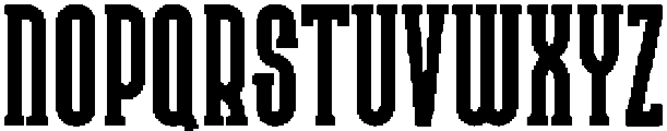 Collegiate Regular otf (400) Font UPPERCASE