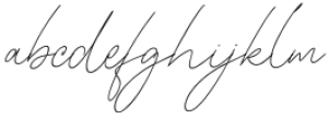 CollintBilly-Regular otf (400) Font LOWERCASE