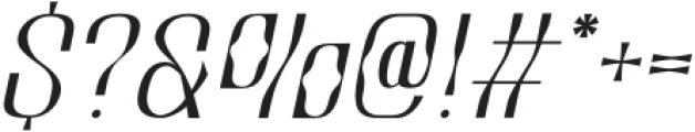 Collogue Extra Light Italic otf (200) Font OTHER CHARS