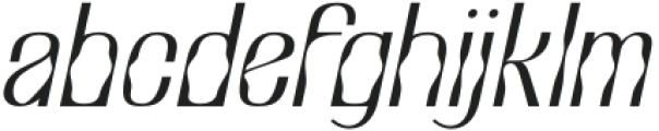 Collogue Extra Light Italic otf (200) Font LOWERCASE