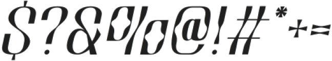 Collogue-Italic otf (400) Font OTHER CHARS