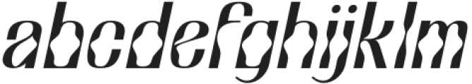 Collogue Medium Italic otf (500) Font LOWERCASE