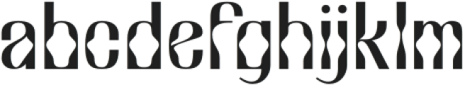 Collogue Medium otf (500) Font LOWERCASE