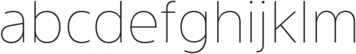 Cologna Humanist Thin otf (100) Font LOWERCASE