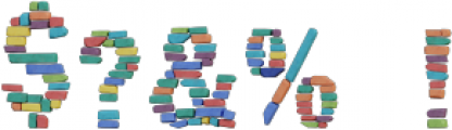 Color Bricks Regular otf (400) Font OTHER CHARS