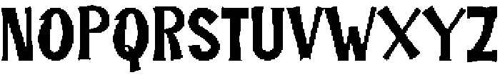 Color Golden Regular otf (400) Font UPPERCASE
