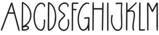 Colour Happy Regular otf (400) Font UPPERCASE