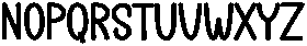 Colour Pencil Regular otf (400) Font UPPERCASE