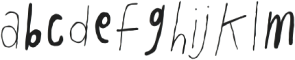 Colpen Alt01 otf (400) Font LOWERCASE