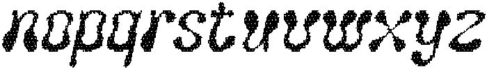 Coluber Disco Italic otf (400) Font LOWERCASE