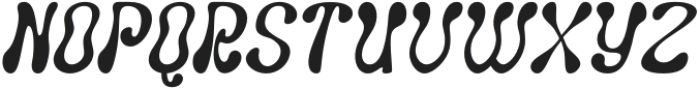 Coluber Italic otf (400) Font UPPERCASE