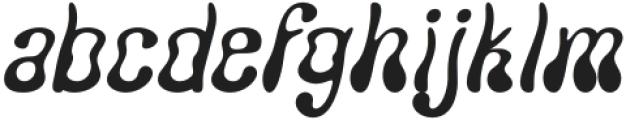 Coluber Italic otf (400) Font LOWERCASE