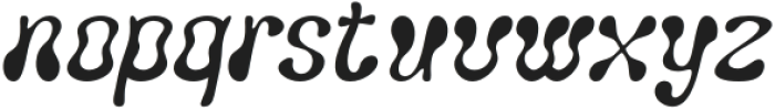 Coluber Italic otf (400) Font LOWERCASE