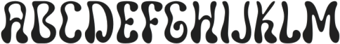 Coluber Regular otf (400) Font UPPERCASE