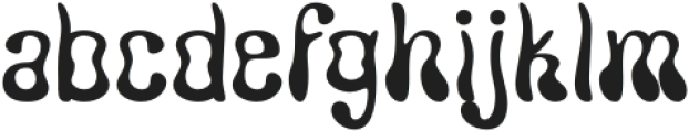 Coluber Regular otf (400) Font LOWERCASE