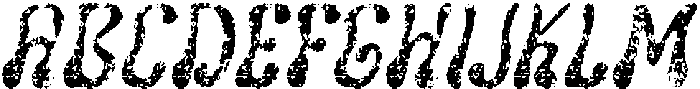 Coluber Stamp Italic otf (400) Font UPPERCASE