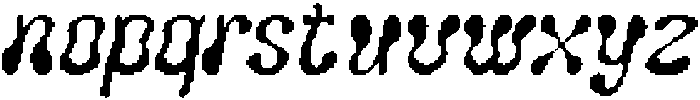 ColuberPixel-Regular otf (400) Font LOWERCASE