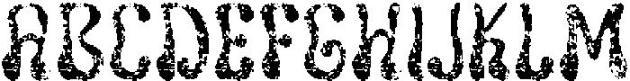 ColuberStamp-Regular otf (400) Font UPPERCASE