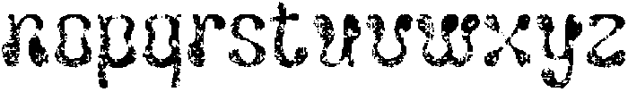 ColuberStamp-Regular otf (400) Font LOWERCASE