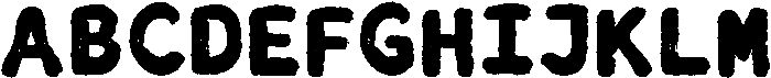 Comb Regular otf (400) Font UPPERCASE