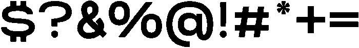 Comba Display otf (400) Font OTHER CHARS