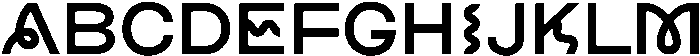 Comba Display otf (400) Font UPPERCASE