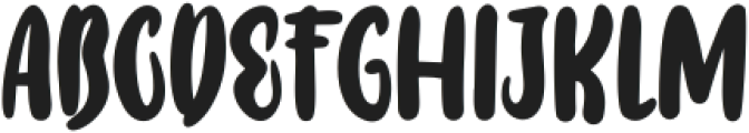 Combative Regular ttf (400) Font UPPERCASE