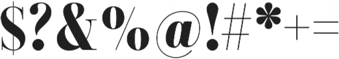 Combinado Serif Bold otf (700) Font OTHER CHARS