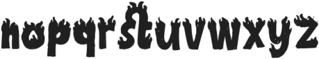 Combust Regular otf (400) Font LOWERCASE